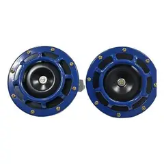 GENERICO - Bocinas Tipo Hella Sonido Potente Tuning Universal Azul