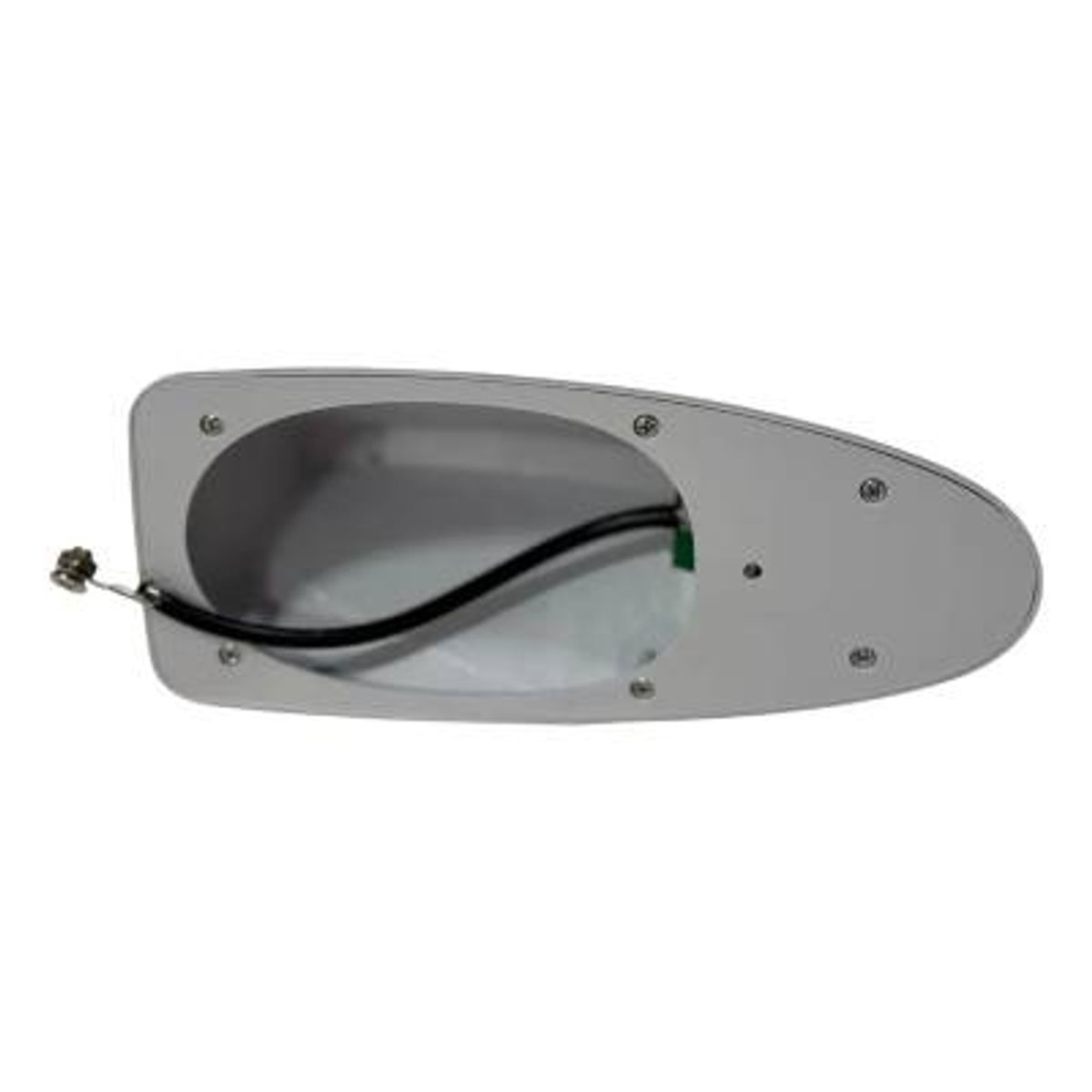 GENERICO - Antenas Decorativas Estilo Aleta De Tiburon Blanco