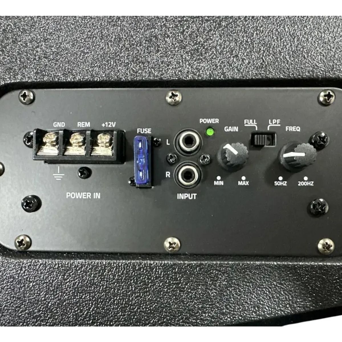 GENERICO - Subwoofer Con Amplificador 10 Pulgadas Grande 12v 29x46x31cm