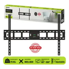 DINON - Soporte Tv Universal Regulable 75 Hasta 75kg Negro
