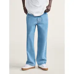 VANS - Pantalon Hombre Check-5 Baggy Denim Azul