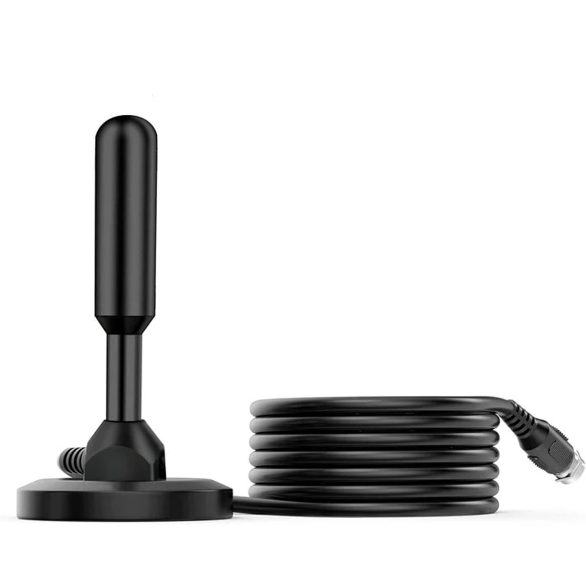 MALIK - Antena Interior TV Digital HD 360 Coaxial 3 Metros