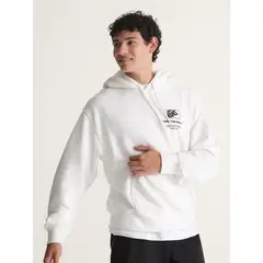 VANS - Poleron Hombre Stacked Hi Pullover Blanco