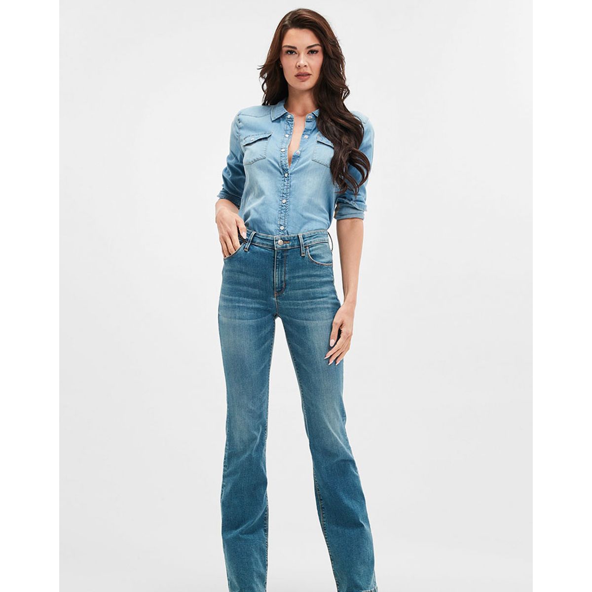 GUESS - Jeans Sexy Boot Denim Mujer Guess