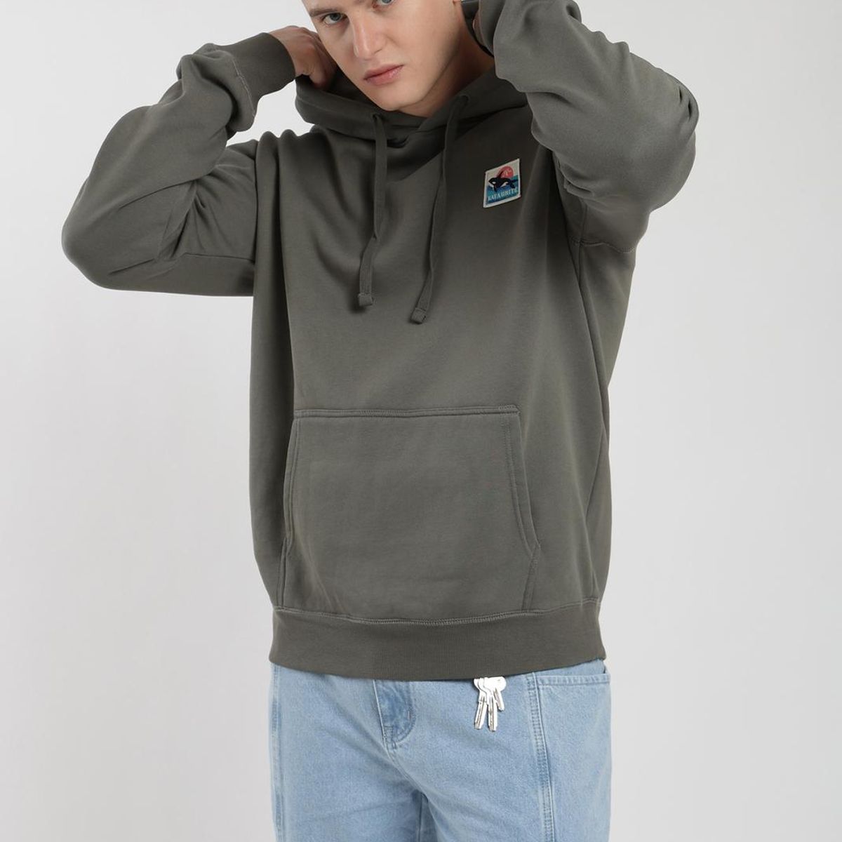 KAYA UNITE - Polerón Hoodie Patch Hombre