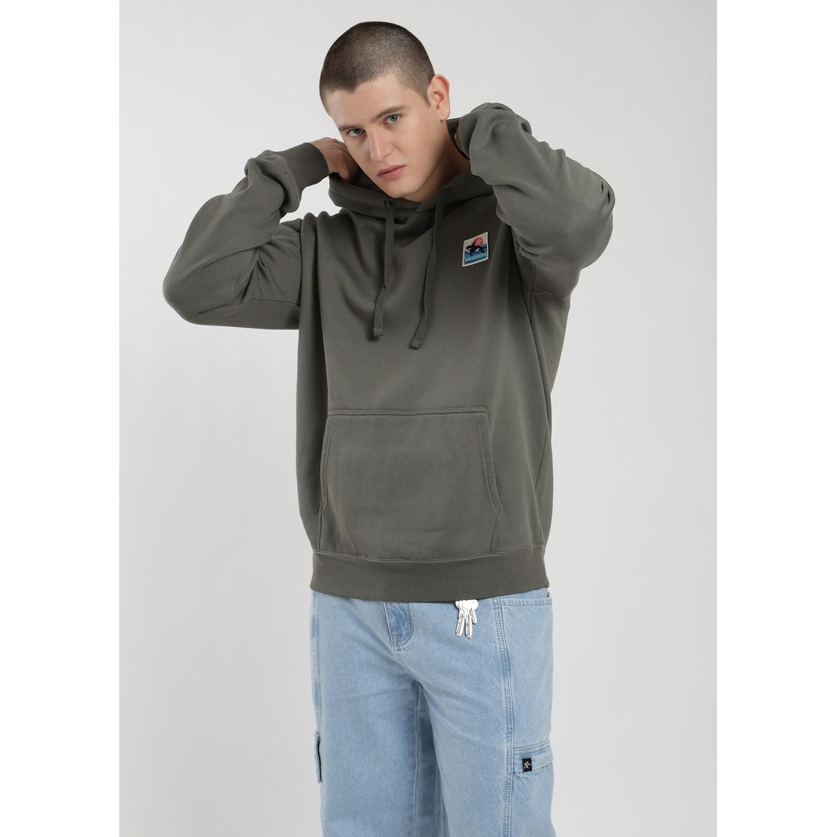 KAYA UNITE - Polerón Hoodie Patch Hombre