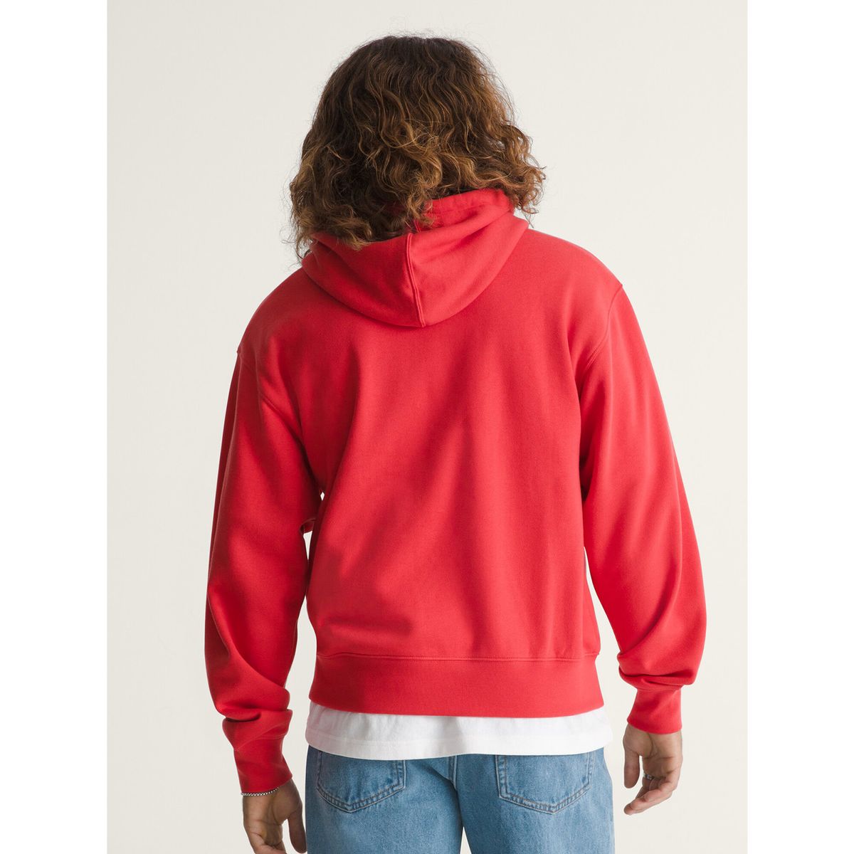 VANS - Poleron Hombre Stretch Logo Pullove Beige/Crudo VANS