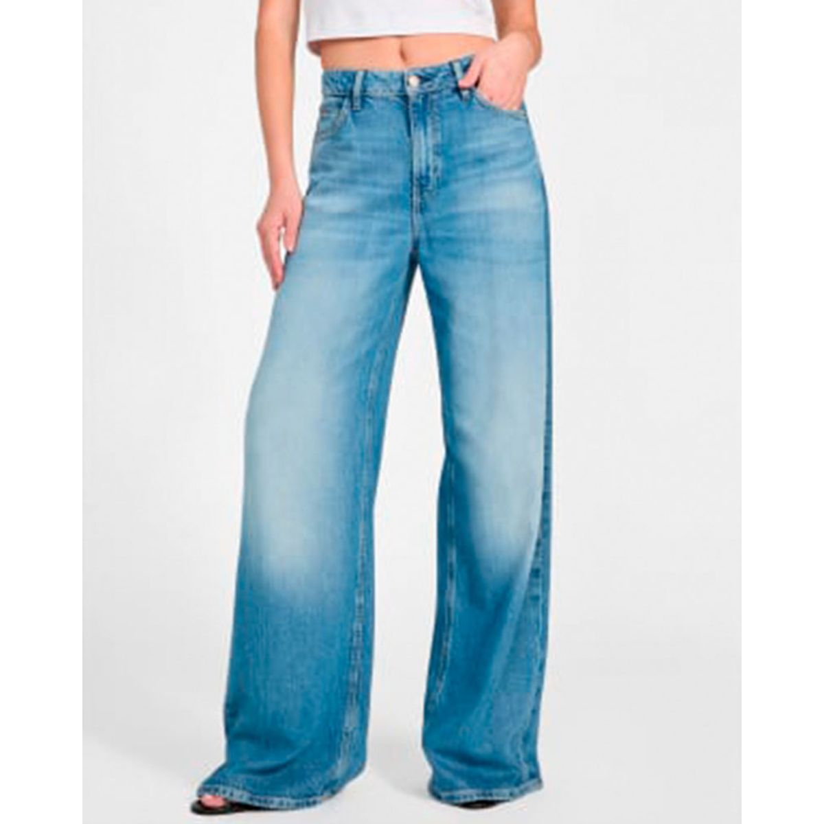 GUESS - Jeans Bellflower Denim Mujer Guess