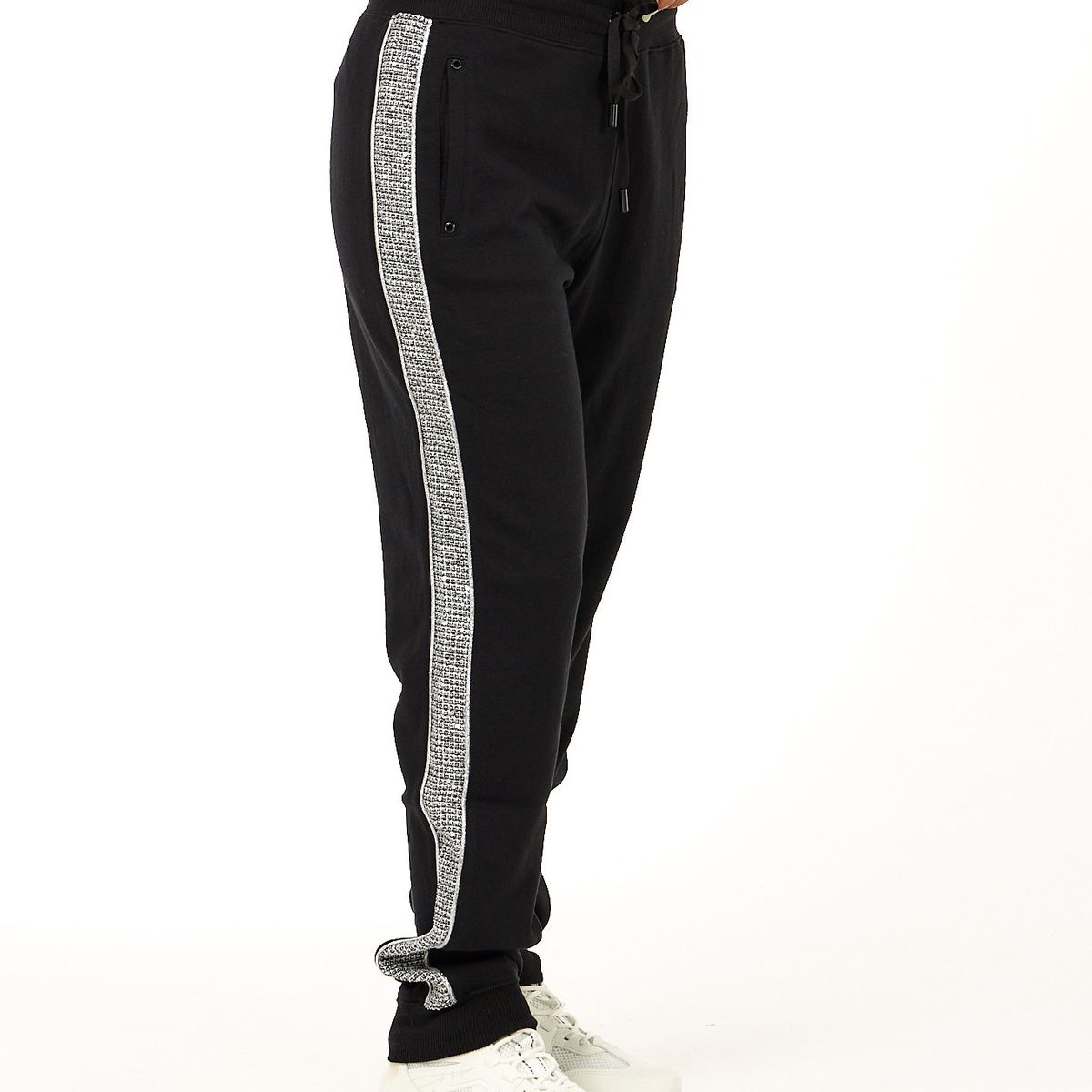 KARL LAGERFELD - Jogger con detalles brillantes