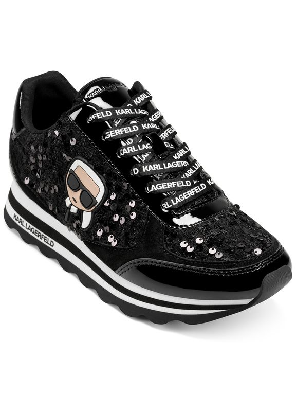 Zapatillas Meade con suela robusta 35 mm Negro