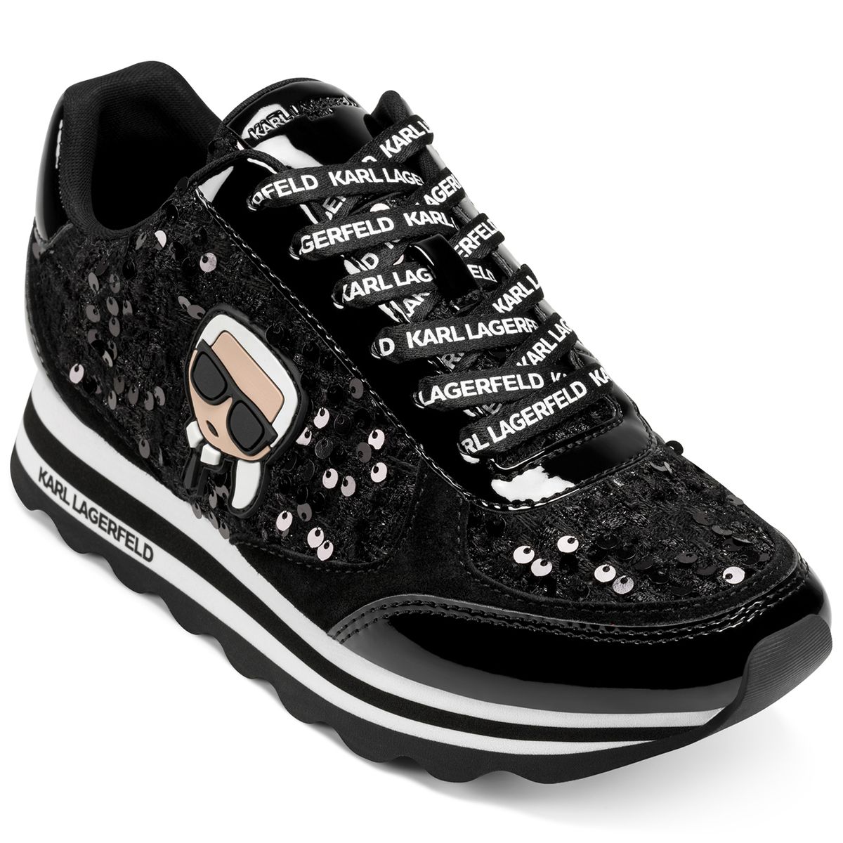 KARL LAGERFELD - Zapatillas Meade con suela robusta 35 mm