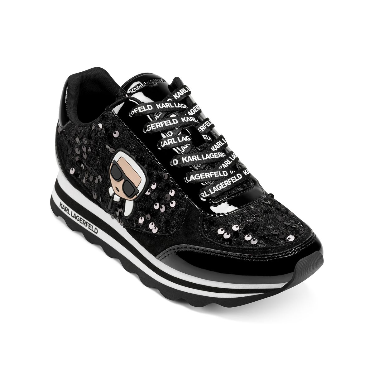 KARL LAGERFELD - Zapatillas Meade con suela robusta 35 mm