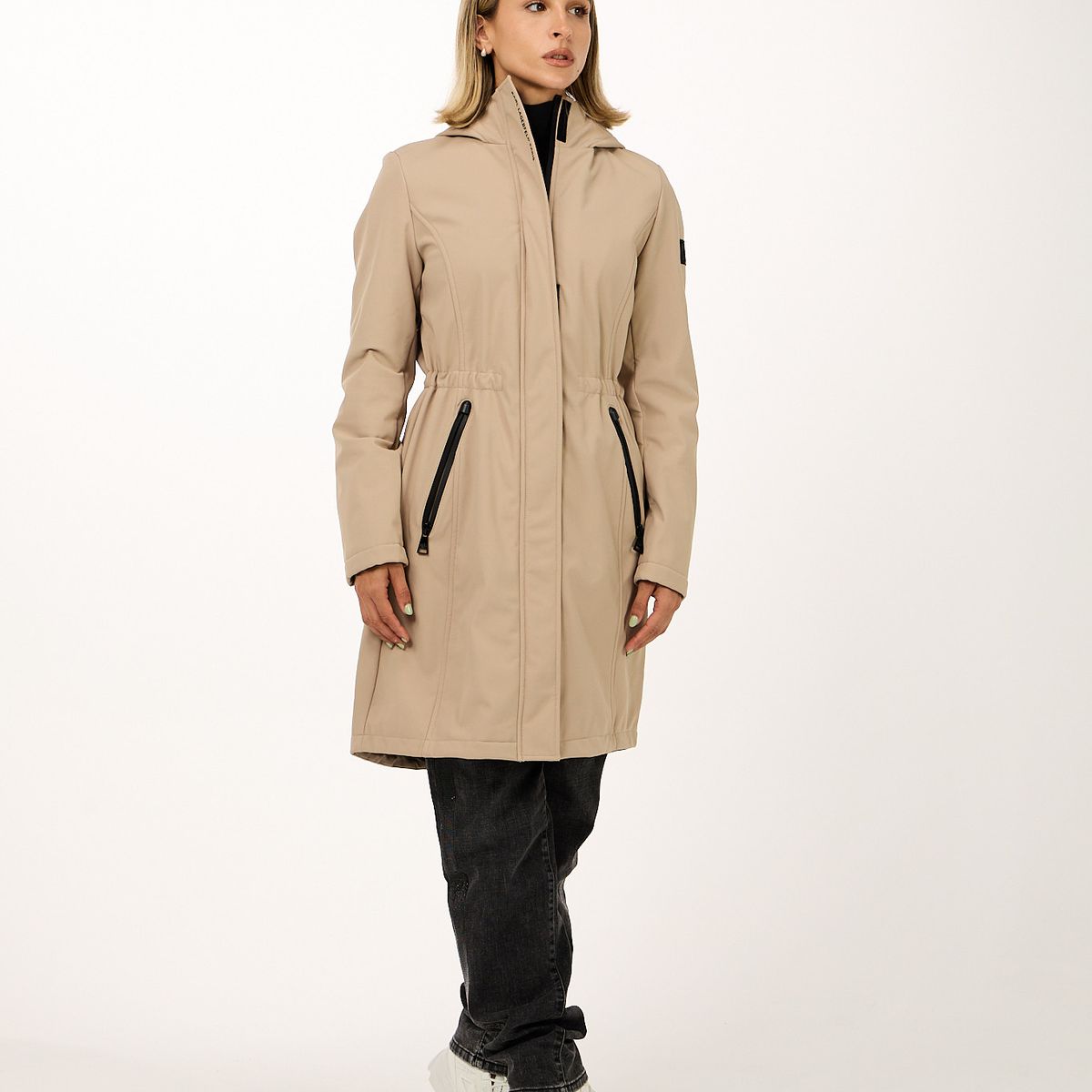 KARL LAGERFELD - Parka con logo