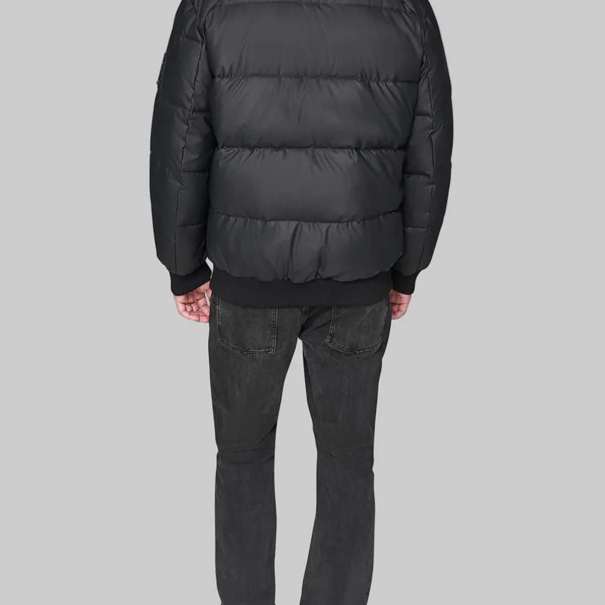 KARL LAGERFELD - Chaqueta bomber acolchada con cuello alzado