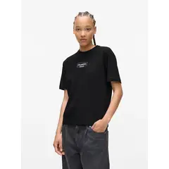 KARL LAGERFELD - Polera regular con logo outline