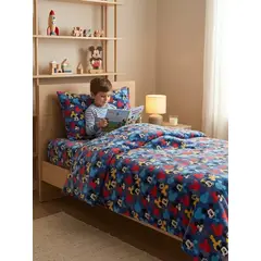 GENERICO - Sábanas Polar 1.5 Plz Infantil Diseños