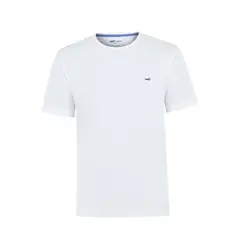 ROCKFORD - Polera Algodón Orgánico Hombre Basic Blanco