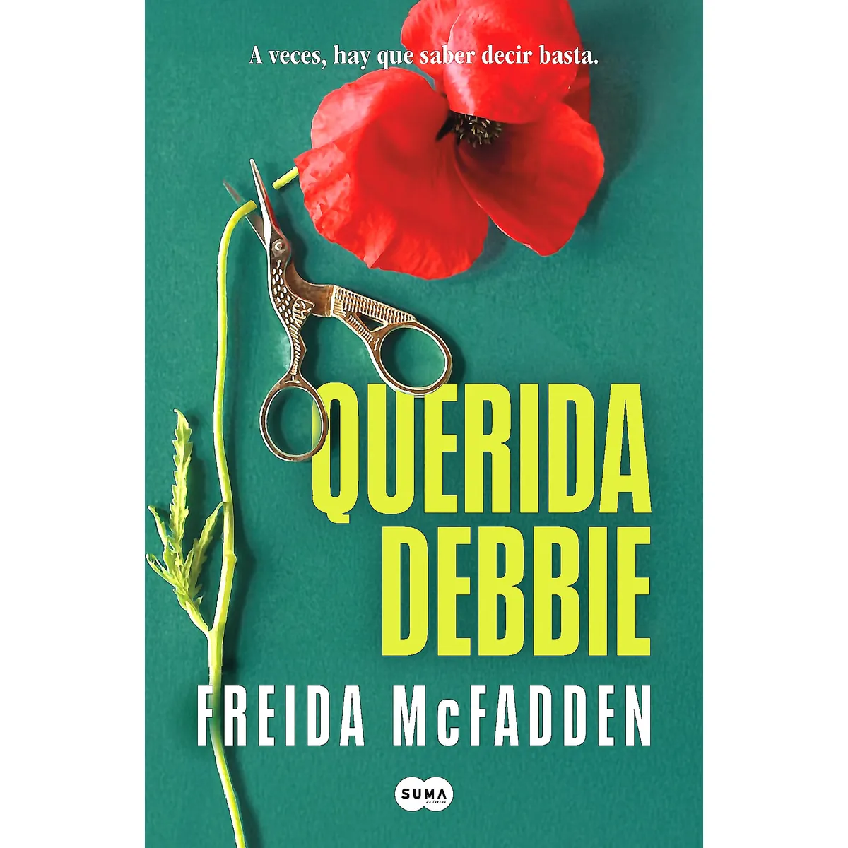 SUMA DE LETRAS - Libro Querida Debbie - Freida McFadden