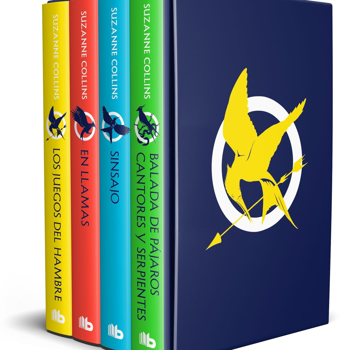 B DE BOLSILLO - Libro Estuche Los Juegos del Hambre - Suzanne Collins