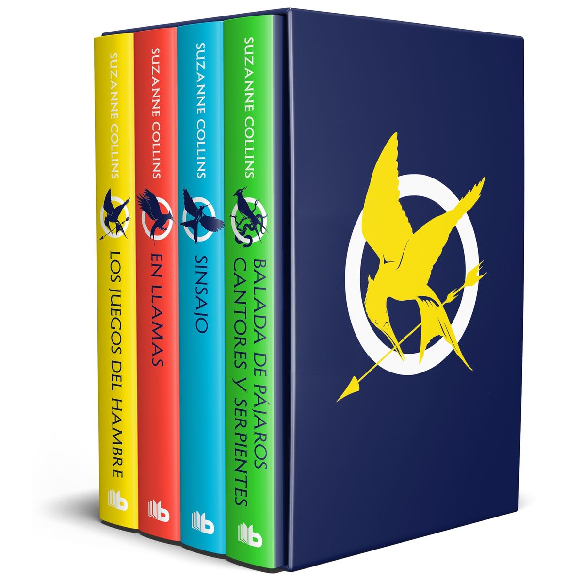 B DE BOLSILLO - Libro Estuche Los Juegos del Hambre - Suzanne Collins