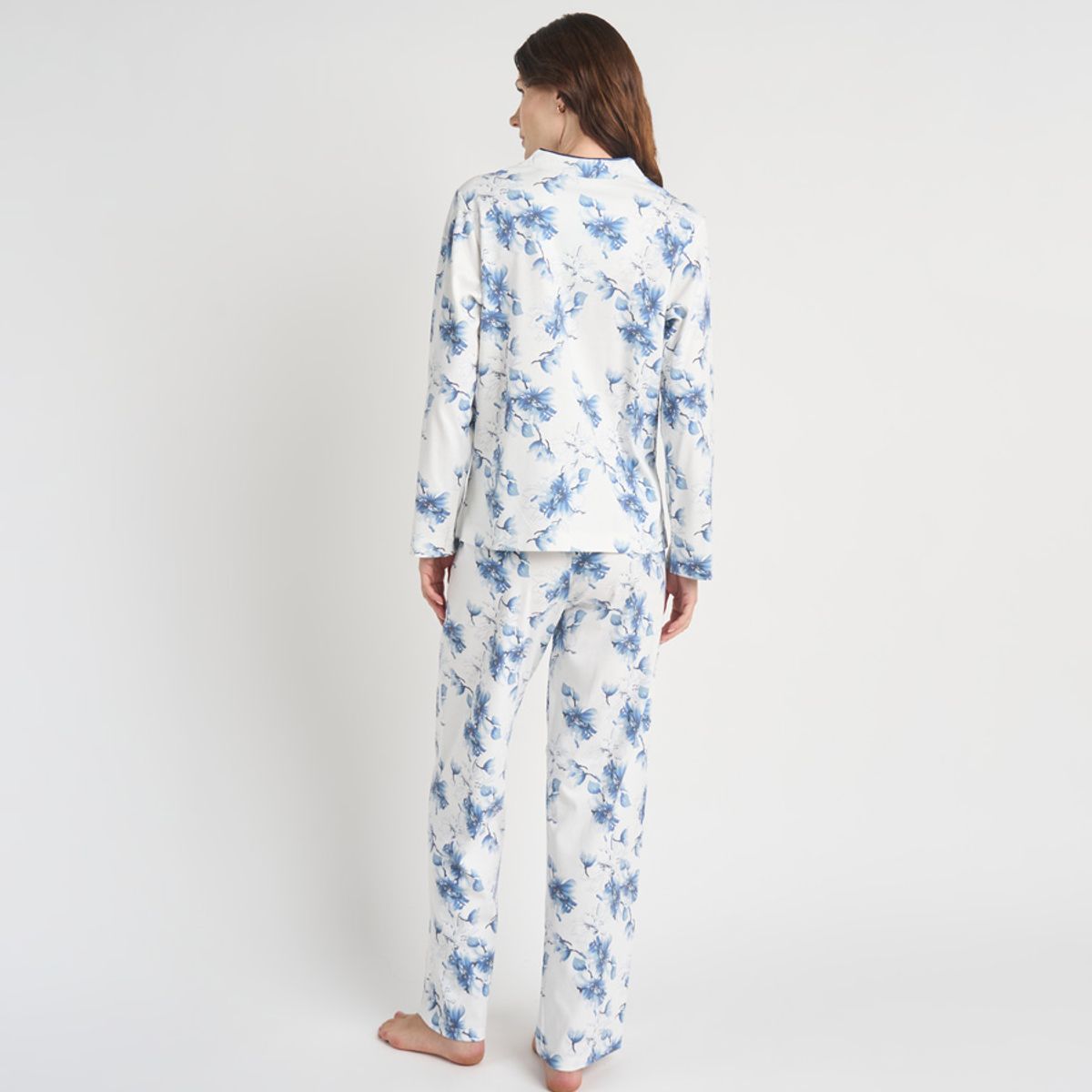 BARBIZON - PIJAMA MUJER BARBIZON SPA IVORY ESTAMPADO