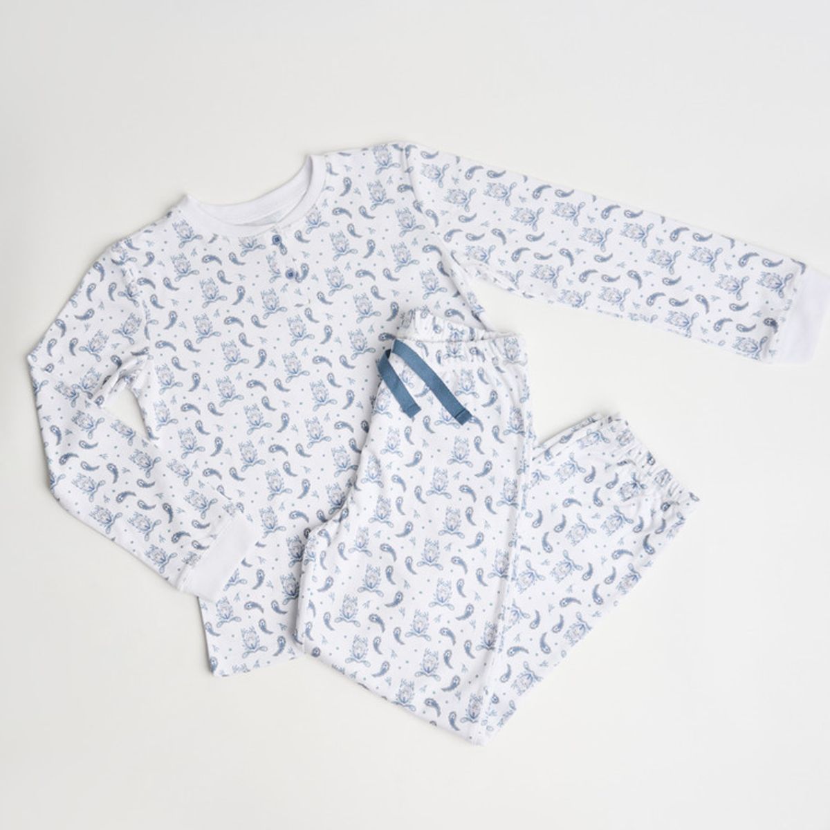 BARBIZON - PIJAMA MUJER BARBIZON PUÑO AZUL