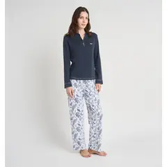 BARBIZON - PIJAMA MUJER SOFIA AZUL