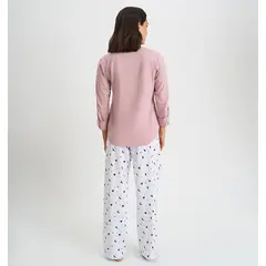 BARBIZON - PIJAMA MUJER CLARA MALVA
