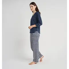 BARBIZON - PIJAMA MUJER CLARA AZUL
