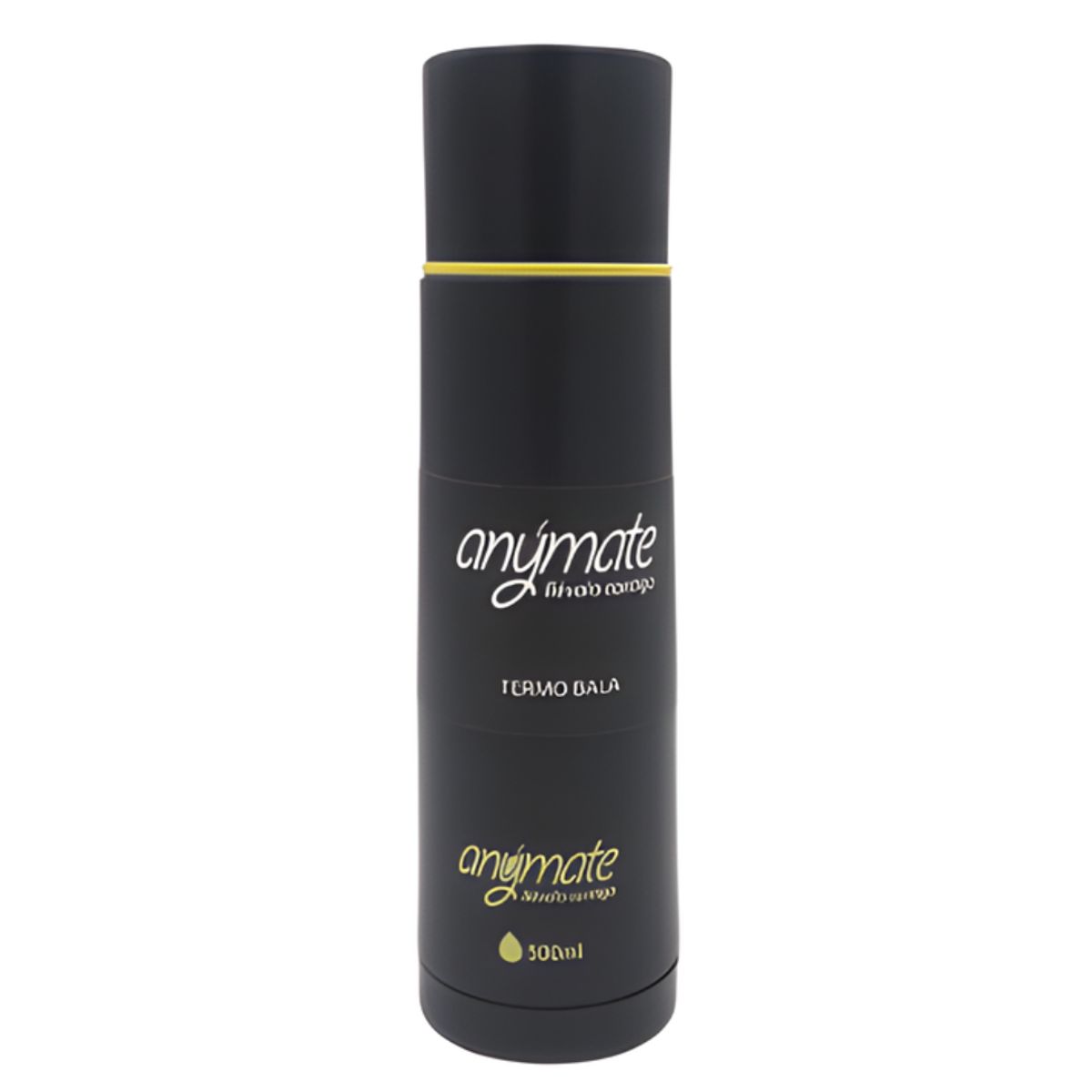 GENERICO - Termo para mate 500 Anymate Boquilla Dosificadora Negro