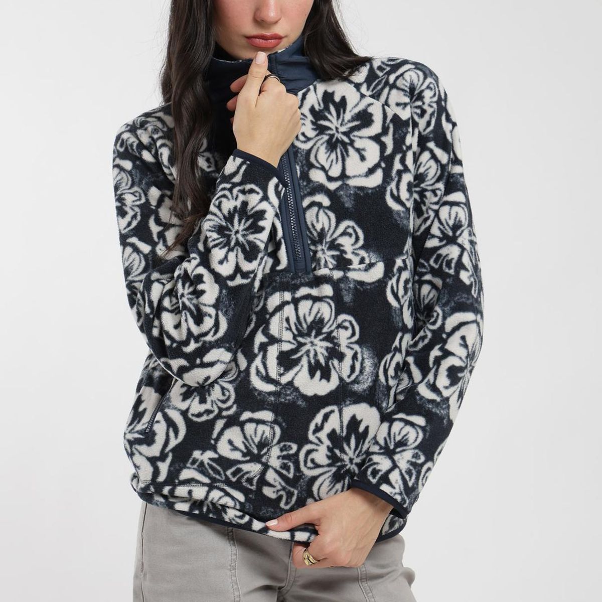 KAYA UNITE - Polar Medio Cierre Raglan Mujer