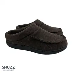 SNUZZ - Pantuflas Hombre Cozy Antideslizantes Brown Invierno Kiosclub