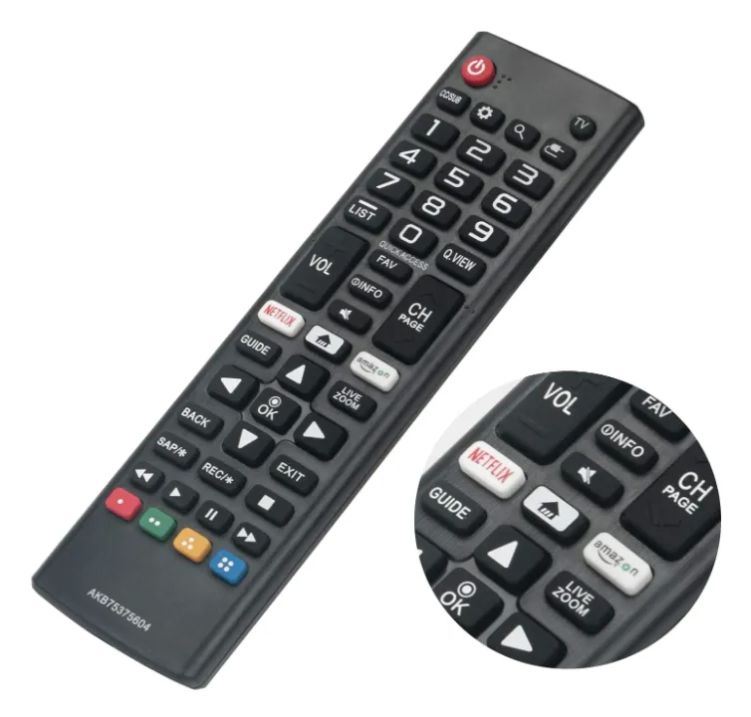 GENERICO Control Remoto Compatible Con LG Smart Tv