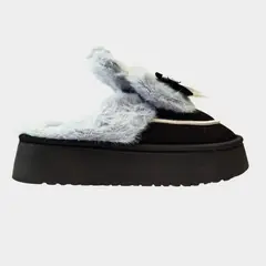 LIKE SHOP - Pantuflas Mujer Aplicacion Cinta Orejas de Conejo Calidad Tendencia 4935