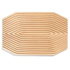 GENERICO - Bandeja de Servir de Madera con Diseño Versátil