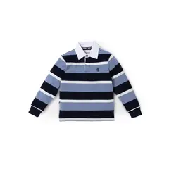 HUSH PUPPIES - Polera Manga Larga Niño Oscar Azul