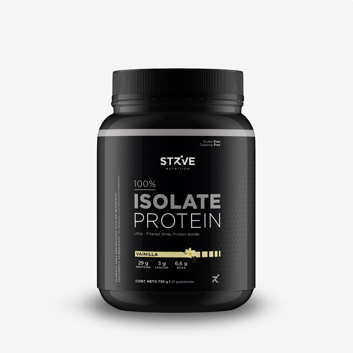 STRIVE - STRIVE Isolate Protein Vainilla 21 porciones 735g