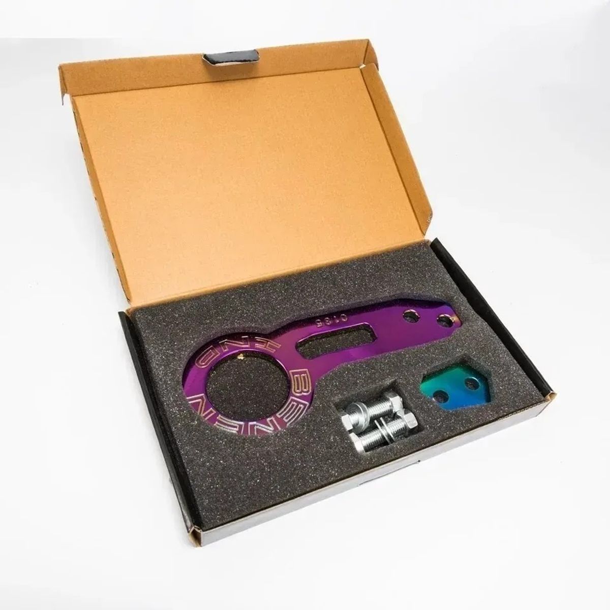 GENERICO - Gancho Remolque Tow Hook Trasero De Arrastre Tuning Tornasol