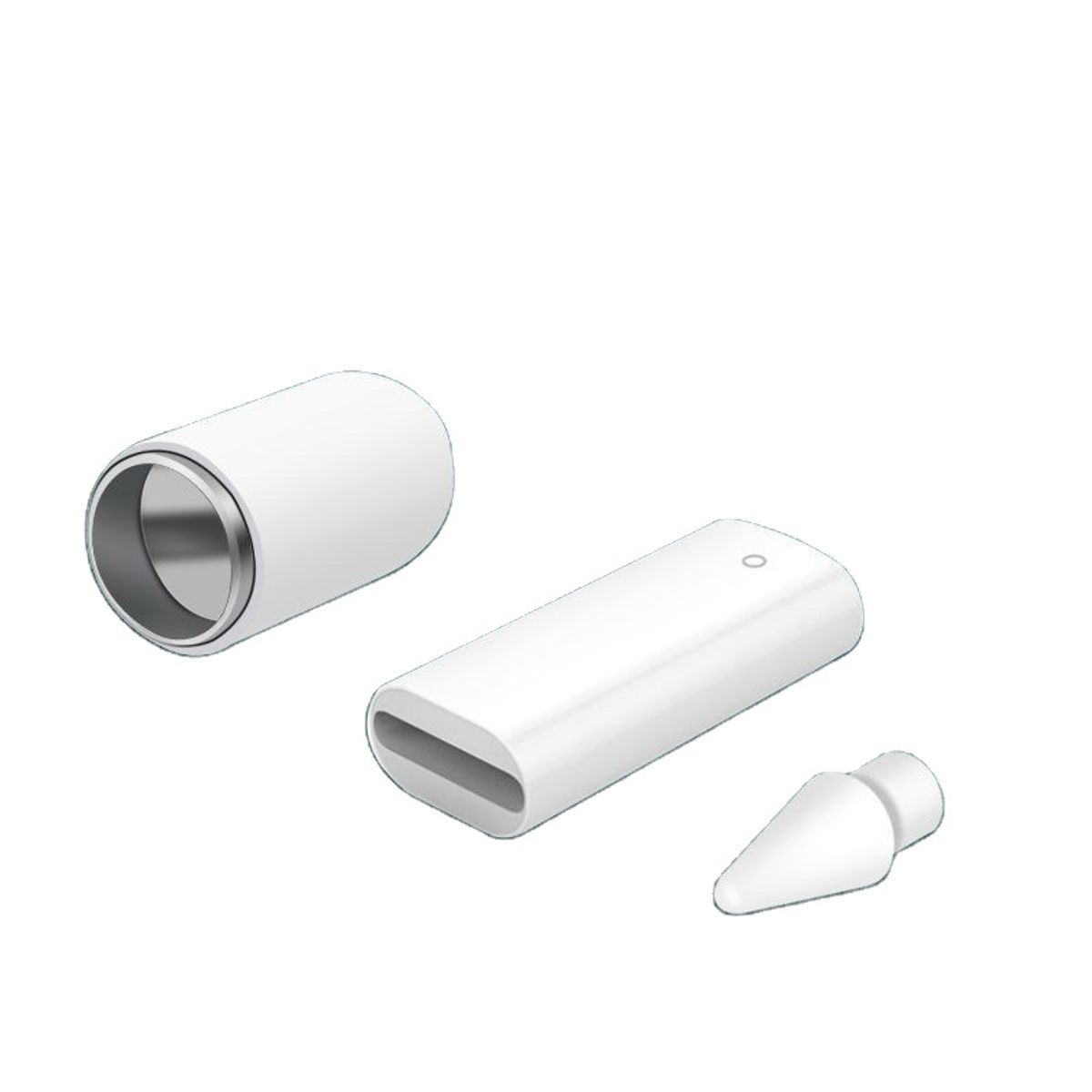 KUULAA - Puntas Para Pencil 1° Generación 4u más Tapa y Adaptador de carga