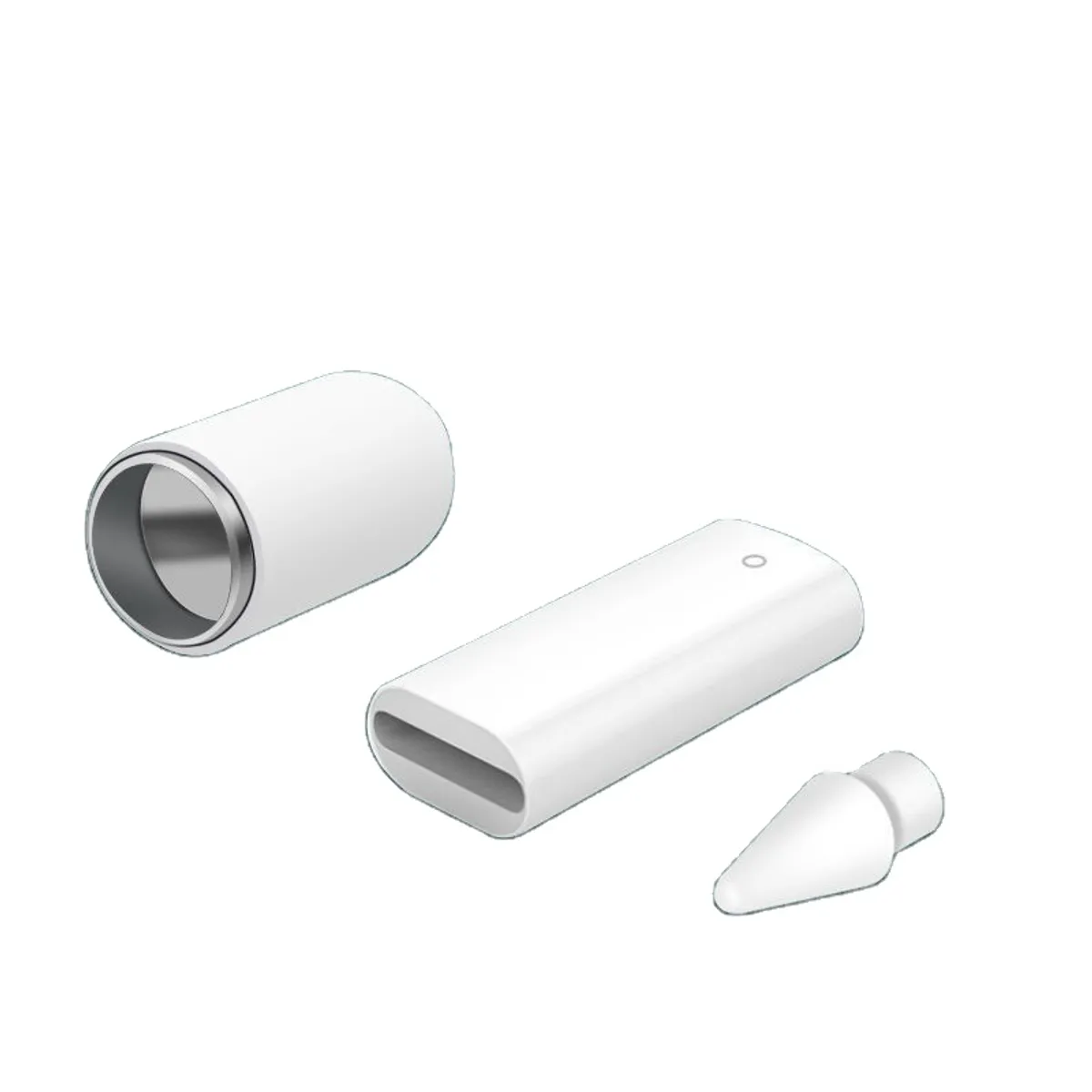 KUULAA - Puntas Para Pencil 1° Generación 4u más Tapa y Adaptador de carga