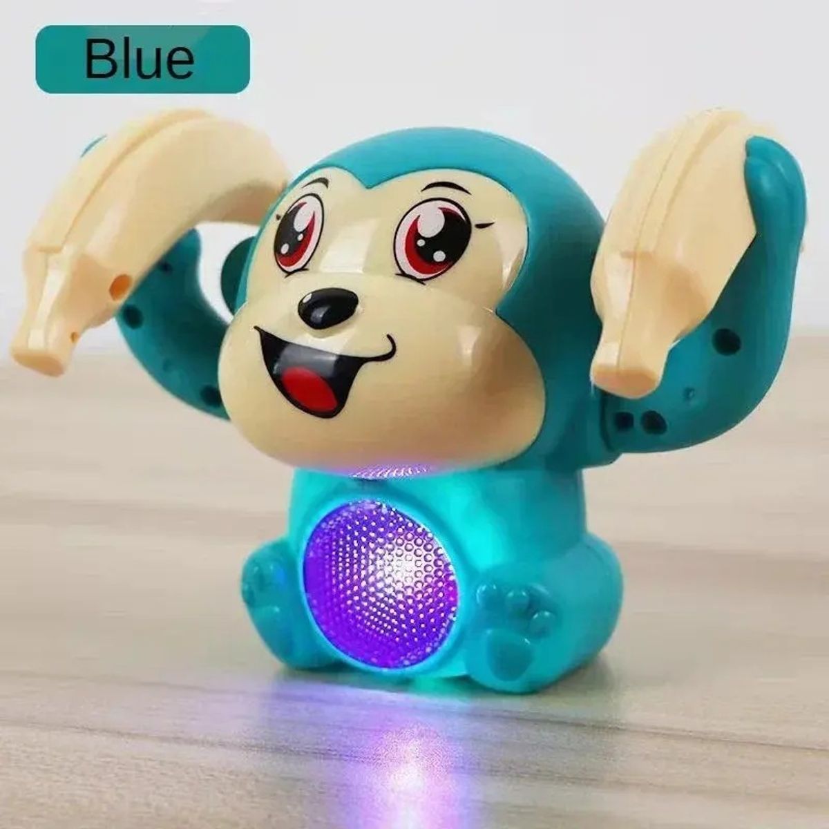 GENERICO - Juguete Mono Para Bebé Con Luces Sonido Y Movimiento Gateo