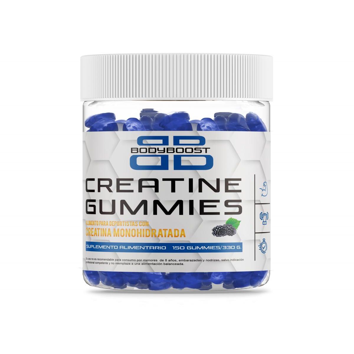 BODYBOOST - Gomitas de Creatina sabor Blueberries Bodyboost