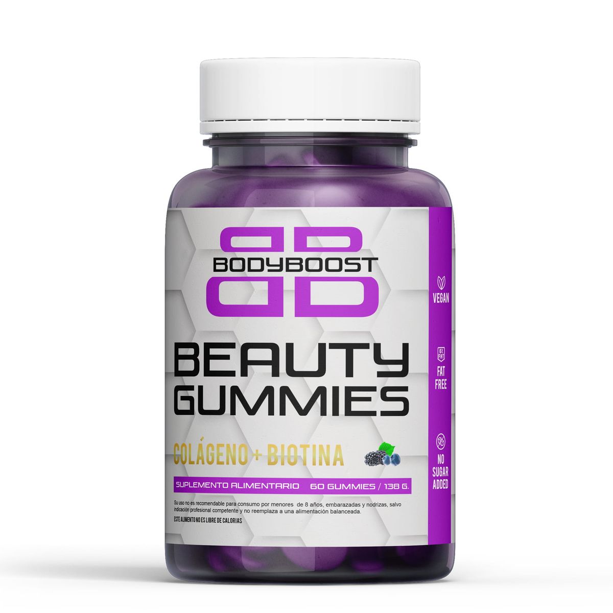 BODYBOOST - Gomitas de Biotina con Colágeno Bodyboost
