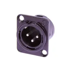 NEUTRIK - Conector Chasis Macho XLR NC3MD L BAG