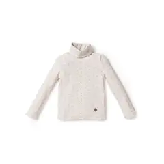 HUSH PUPPIES - Polera Manga Larga Niña Aster Blanco