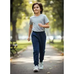 AGW - Pantalón Buzo Niño y niña Con Puño 100% Algodón Nacional