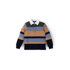 HUSH PUPPIES - Polera Manga Larga Niño Timber Verde