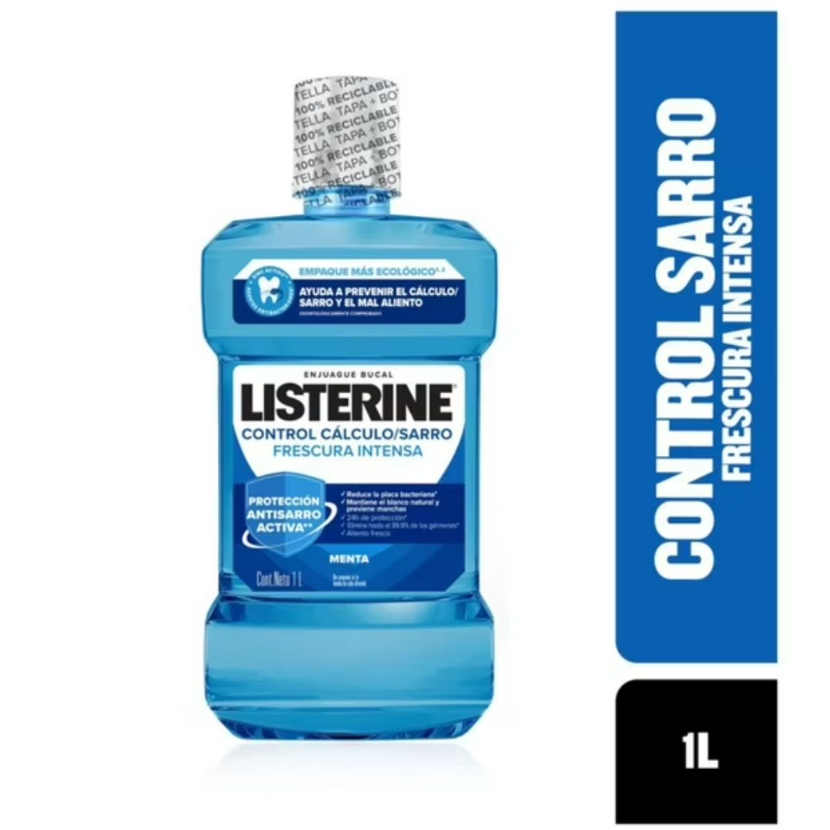 LISTERINE - Listerine Enjuague Bucal Control Sarro 1 Litro