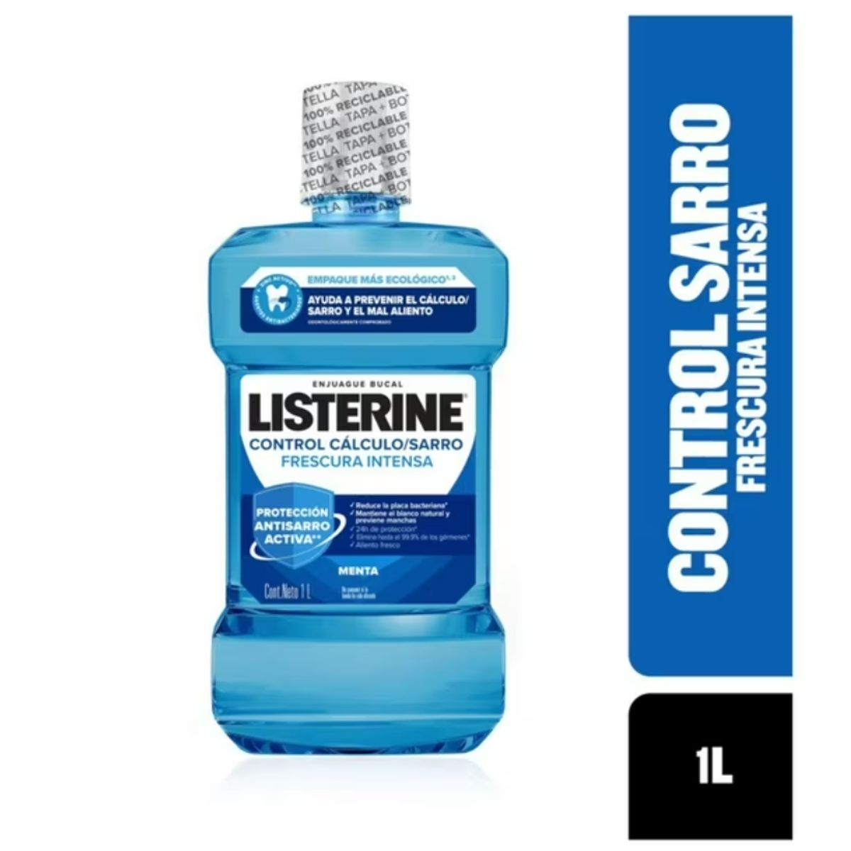 LISTERINE - Listerine Enjuague Bucal Control Sarro 1 Litro