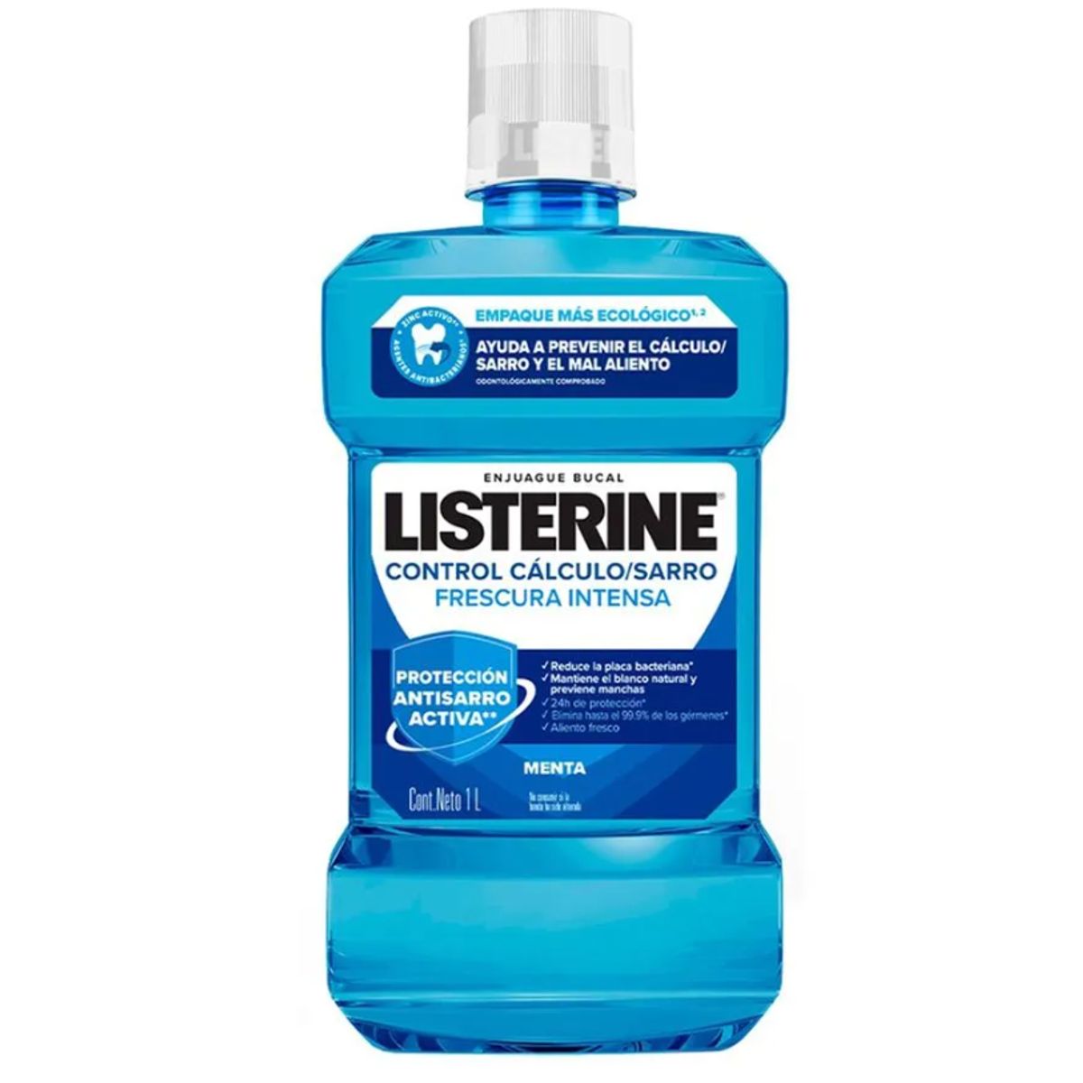 LISTERINE - Listerine Enjuague Bucal Control Sarro 1 Litro